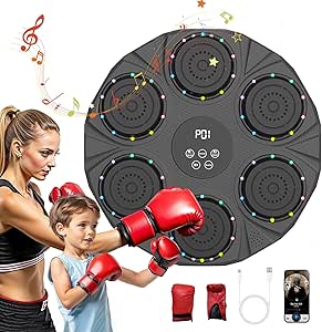 Electronic Music Boxing Wall Target – Smart Bluetooth Pads + Free Gloves